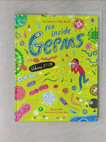 【書寶二手書T1／動植物_YVB】See Inside Germs_Sarah Hull,Peter Allen