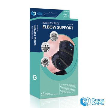 Grace CARE 透氣護肘 熱天工作 台灣製造 護肘加壓帶 護手肘 手肘護具 護肘推薦