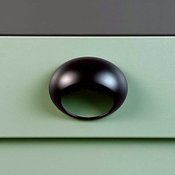 Hafele 鋅合金把手Trust 消光黑鎳