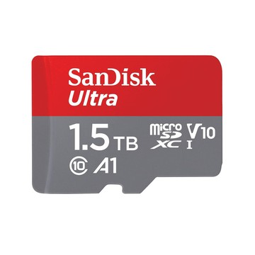 【SanDisk】 Ultra 1.5TB UHS-I C10 A1 V10 microSDXC 記憶卡