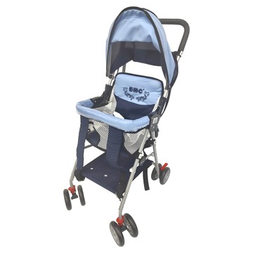 EMC手推嬰幼兒車  適用年齡6到24個月，最大承重15公斤，輕便攜帶  藍色