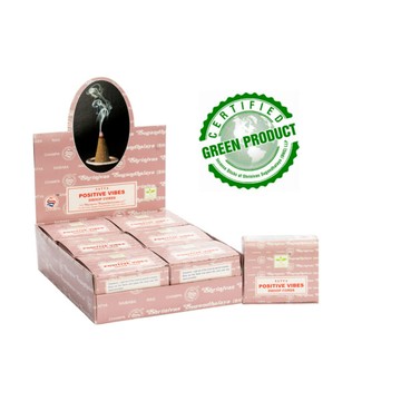 [綺異館] 印度香 賽巴巴 積極動力 塔香 淨化香 薰香冥想舒壓 Saty postive vibe