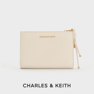 【CHARLES & KEITH】快速出貨 多色可選! Everleigh 拉鍊短夾 LINE禮物獨家禮盒 附提袋｜畢業快樂 優雅啟程｜時髦通勤必備｜生日禮物｜情人節禮物｜交換禮物 | 小CK