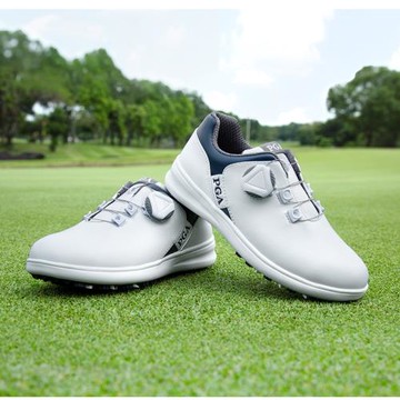 PGA高爾夫球鞋兒童防水GOLF鞋子輕便厚底青少年防側滑男童運動鞋