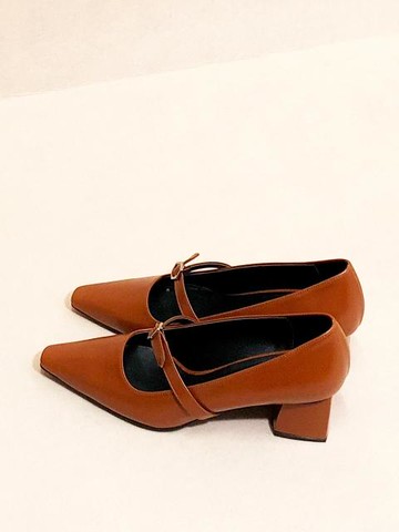 UI Strap Pumps 5 M-IG-180801 Camel