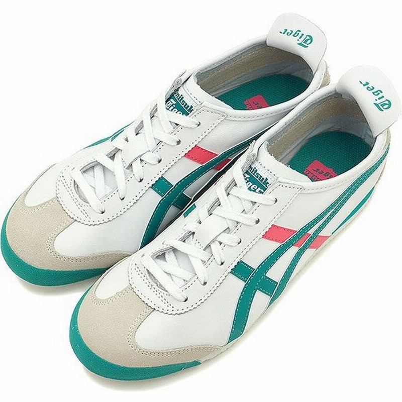 オニツカタイガー Onitsuka Tiger メンズ レディース スニーカー メキシコ66 ホワイト トロピカルグリーン Th4j2l 178 Ss15 Bp 通販 Lineポイント最大0 5 Get Lineショッピング