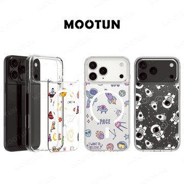 MOOTUN 沐盾 | 可替換背板 防摔手機殼 磁吸手機殼 可拆式背板 iPhone17~13 Pro Max 宇宙系列