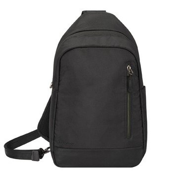 TRAVELON Urban防盜單肩後背包(黑)