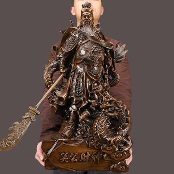 現貨免運！武財神 關公像 關羽擺件 供奉神像招財擺件武圣關羽 八折下殺 特價出 可開發票