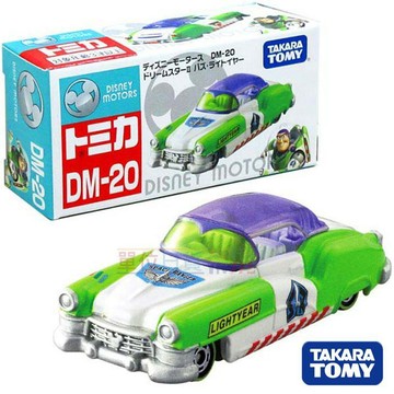 『 單位日貨 』日本正版 TOMICA 多美 迪士尼 玩具總動員 巴斯光年 跑車 合金 小車 收藏 DM-20