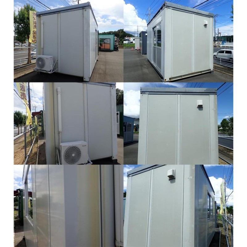 コンテナハウス ユニットハウス 店舗 事務所 倉庫 物置き バイク