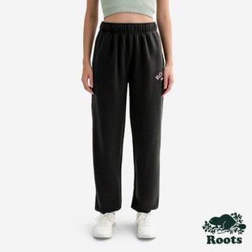 Roots女裝- NOUVEAU CLASSIC 棉褲-霧灰色