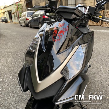 反光屋FKW 惡魔印記 DEVIL 機車貼紙 反光貼紙 防水車貼 G7 DRGBT KRV MMBCU JETSL158