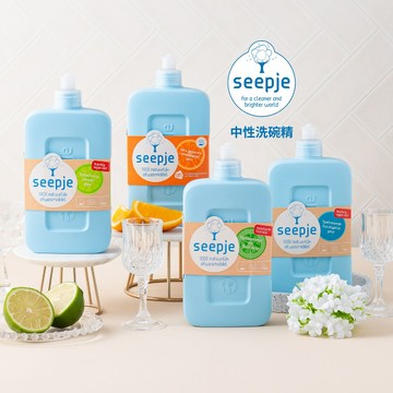 荷蘭 SEEPJE 喜雅 無患子洗碗精 500ML 2入組 - 柑橘-柑橘