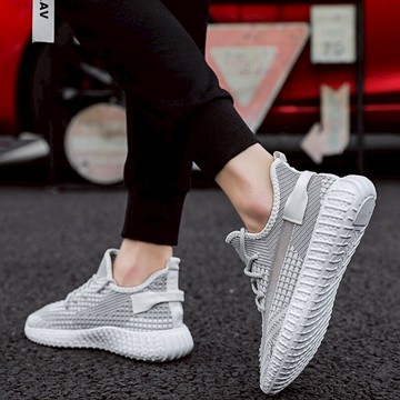 男鞋春季新款男士運動休閑百搭跑步旅游潮鞋透氣韓版潮流布鞋