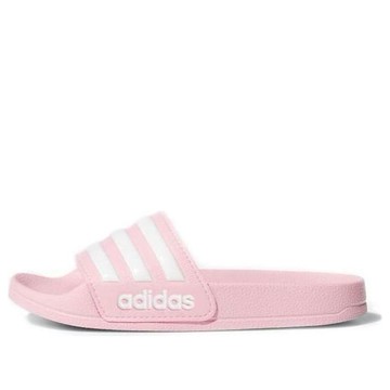 (GS) adidas Adilette Shower Slides J 'True Pink'