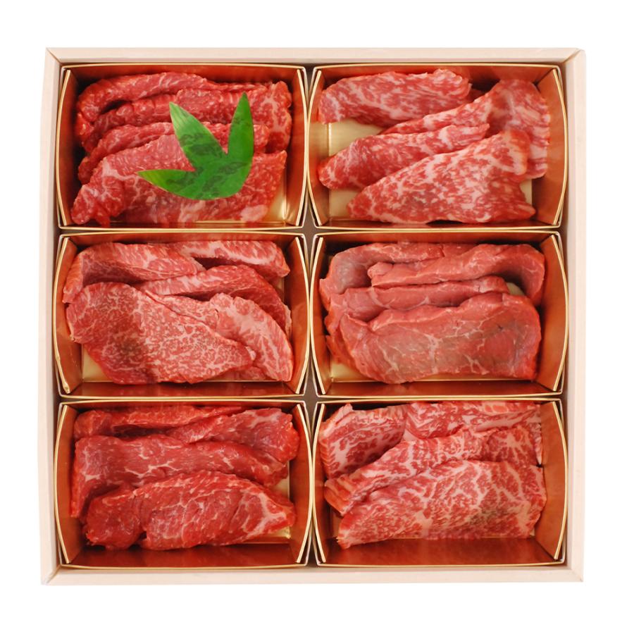 「山晃食品」 6大ブランド和牛 食べ比べ 焼肉用 (各60g×6) モモ肉 牛肉 冷凍 食品 ギフト 贈り物 お歳暮 お中元 食品 お取り寄せグルメ