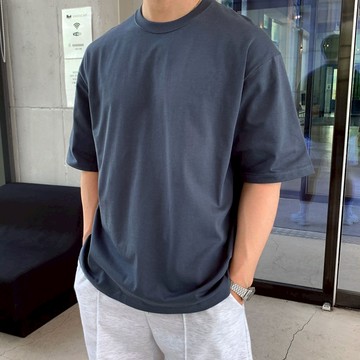 正韓AIR COOL柔軟棉涼感排汗素色短袖上衣 5色 YUPPIE 預購商品 0616