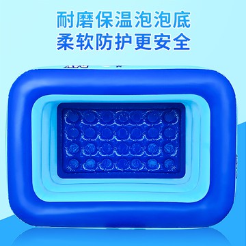 充氣泳池 兒童充氣游泳池家用大型加厚成人戲水池可折疊兒童戶外大號游泳池『XY14606』