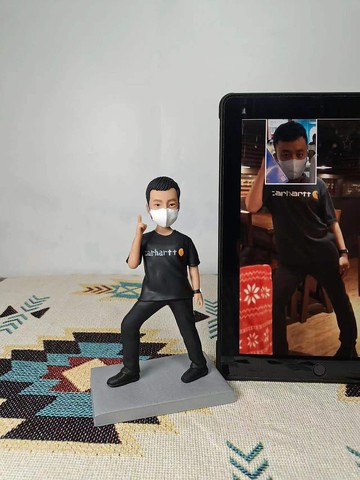 客制化人物公仔 人偶 3D人像畫 似顏繪 肖像 定制 生日 紀念 禮物