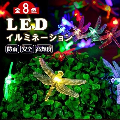 イルミネーション Led 屋外 ソーラー クリスマス ハロウィン 新年 Ledライト照明 電飾飾り 点灯多パターン 防雨 太陽光パネル 省エネ 通販 Lineポイント最大get Lineショッピング