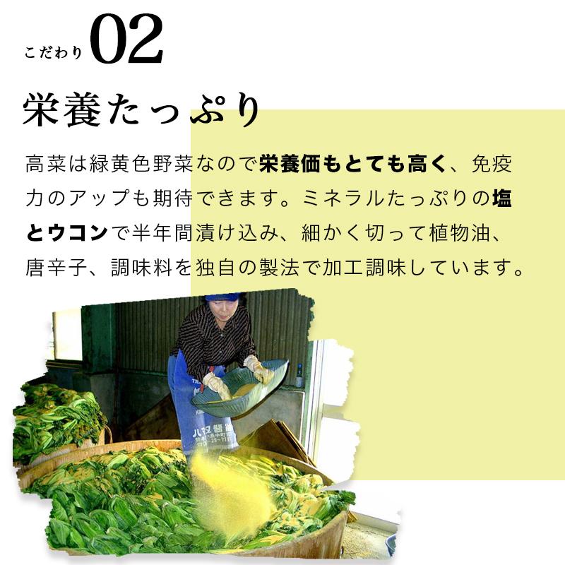 辛子高菜 からしたかな 漬物7袋セット  激辛  高菜漬け  ご飯のお供  明太高菜 国産 福岡県