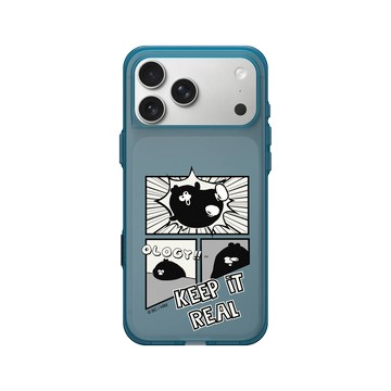 iPhone 17 Pro Max Clear (相機按鈕) 夜幕藍 - 奧樂雞 Ology - KEEP IT REAL