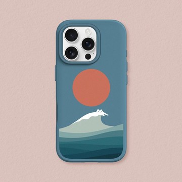 SolidX強化吸震緩衝防摔手機殼∣ilovedoodle/暴風雨前的貓