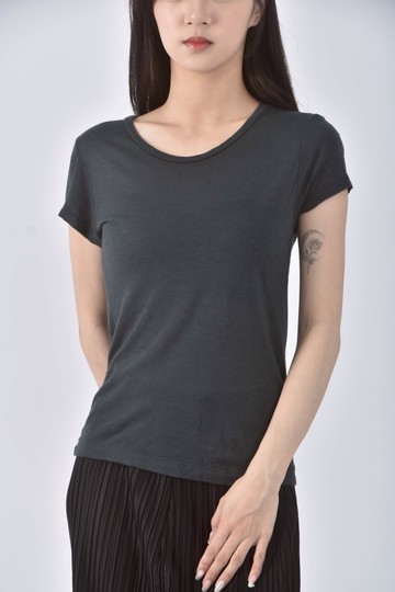 (S) jane birkin深綠色短袖上衣