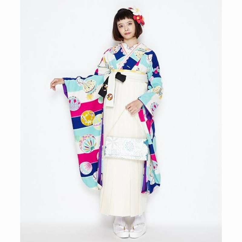 ふりふ 猫の水兵さん 単 浴衣