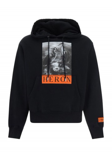 Heron Preston - Hoodie - Mens - Black