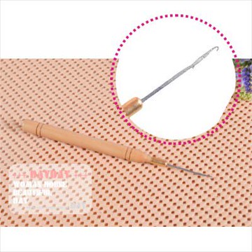 接髮道具木柄勾針 [64714] ◇美容美髮美甲新秘專業材料◇