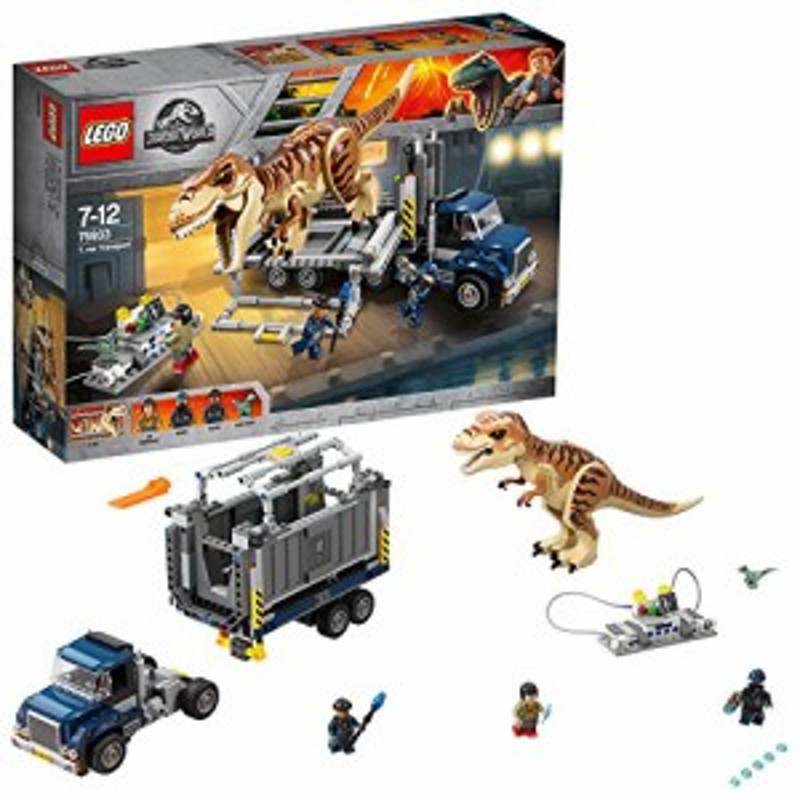 LEGO ジュラシックワールド T レックス トランスポート 75933(中古品