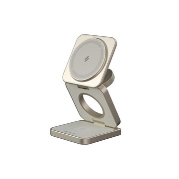 【ADAM】Mag 3 Pro Qi2 15W磁吸三用無線充電座