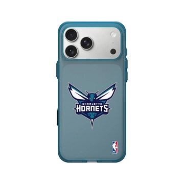 iPhone 17 Pro Max Clear (相機按鈕) 夜幕藍 - NBA - Logo-夏洛特黃蜂 Charlotte Hornets