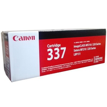 Canon CRG-337 / crg337 原廠盒裝 黑色 碳粉匣 - 單入