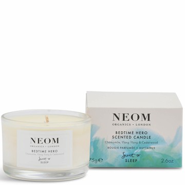 NEOM Bedtime Hero Travel Scented Candle 2.6 oz