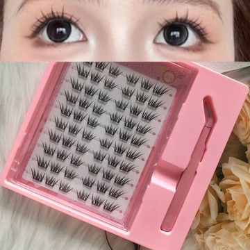 💥自然款假睫毛💥假睫毛套裝大容量蝦兵蟹將假睫毛根根分明靈動又自然自帶氛圍自然款自貼假眼睫毛 GLNW