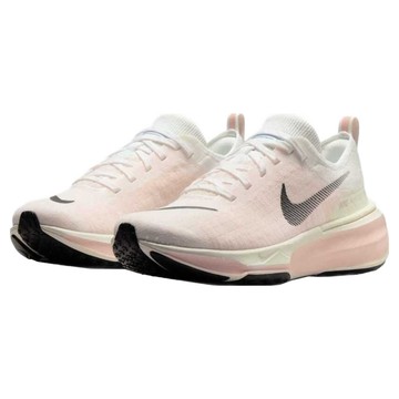 NIKE 耐吉 女款 WMNS ZOOMX INVINCIBLE RUN FK 3 慢跑鞋 DR2660-106  26cm  白色 + 粉色