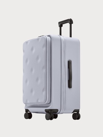 S'AIME CHEECASE-28吋前開式行李箱-灰色