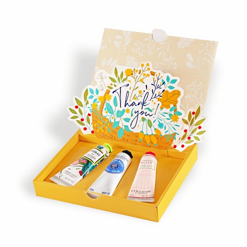 ロクシタン ハンドクリームギフトコレクション Thank You 数量限定 Web限定 L Occitane 通販 Lineポイント最大10 0 Get Lineショッピング