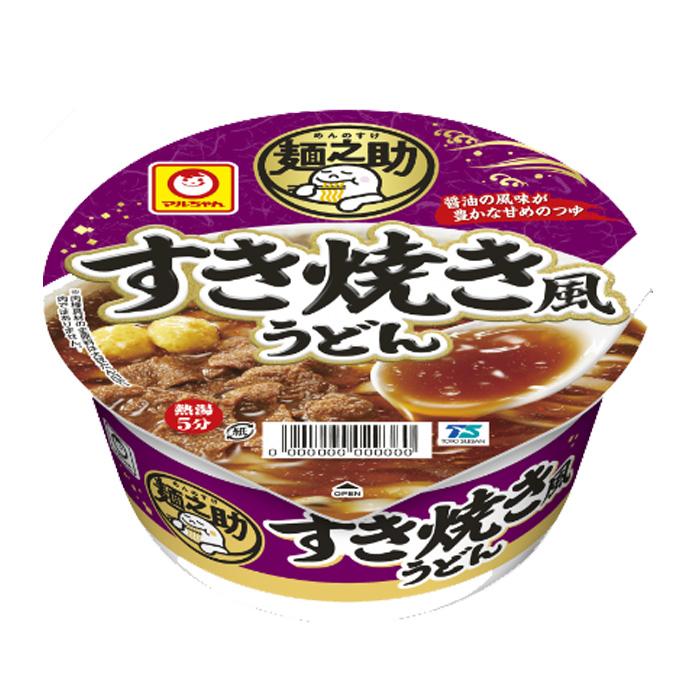 東洋水産 麺之助 すき焼き風うどん 80g×12個入 ／食品