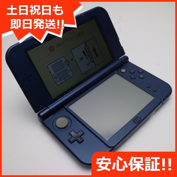 美品 Newニンテンドー3DS LL メタリックブルー game 任天堂 208