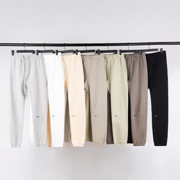 復線ESS反光印花長褲男潮牌運動休閑束腳衛褲男女同款