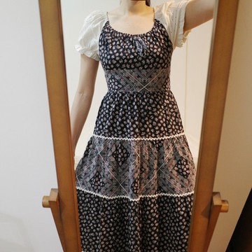 Vintage 美國碎花洋裝