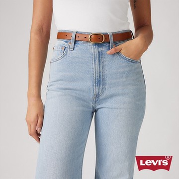 Levi s 女款 金屬橢圓頭皮帶 人氣新品