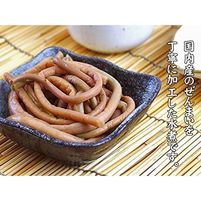 ぜんまい 60g(国産ぜんまい水煮)(芽ばえの里)コリコリとした食感とクセのない味わいが美味しいゼンマイです。(山菜水煮 山菜 薇)