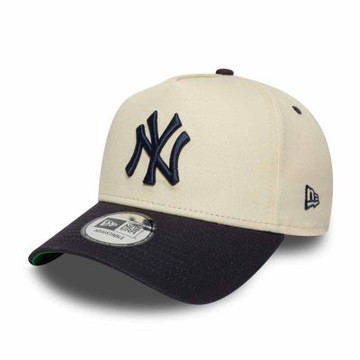 NEW ERA 男女 9FORTY ASG PATCH EFRAME 紐約洋基 奶油/海軍藍 NE60667700