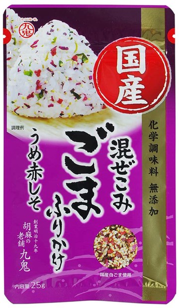 九鬼【綜合芝麻香鬆】日本直送, 拌飯料, 飯友