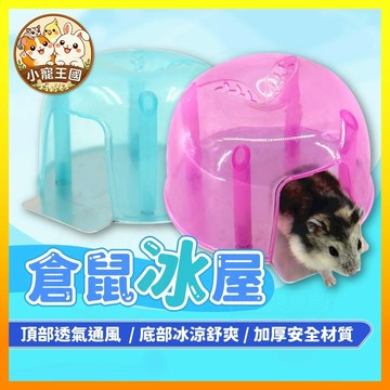 【小寵王國】倉鼠冰屋 倉鼠冰窩 降溫窩 冰涼窩 倉鼠散熱窩 鋁板降溫屋 倉鼠冰床 散熱窩 小寵用品